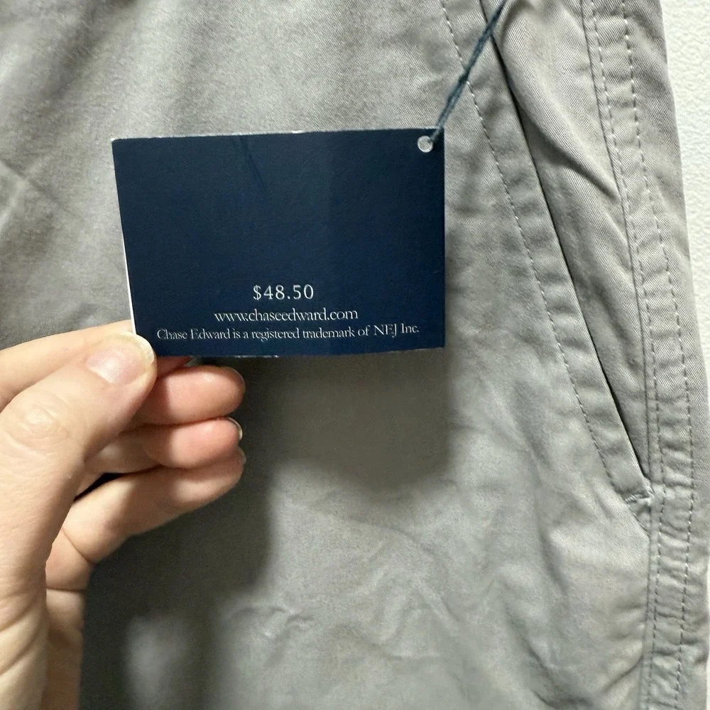 Chase Edwards Golf Chino Shorts Mens Size 30 Gray NEW‎ WITH TAGS